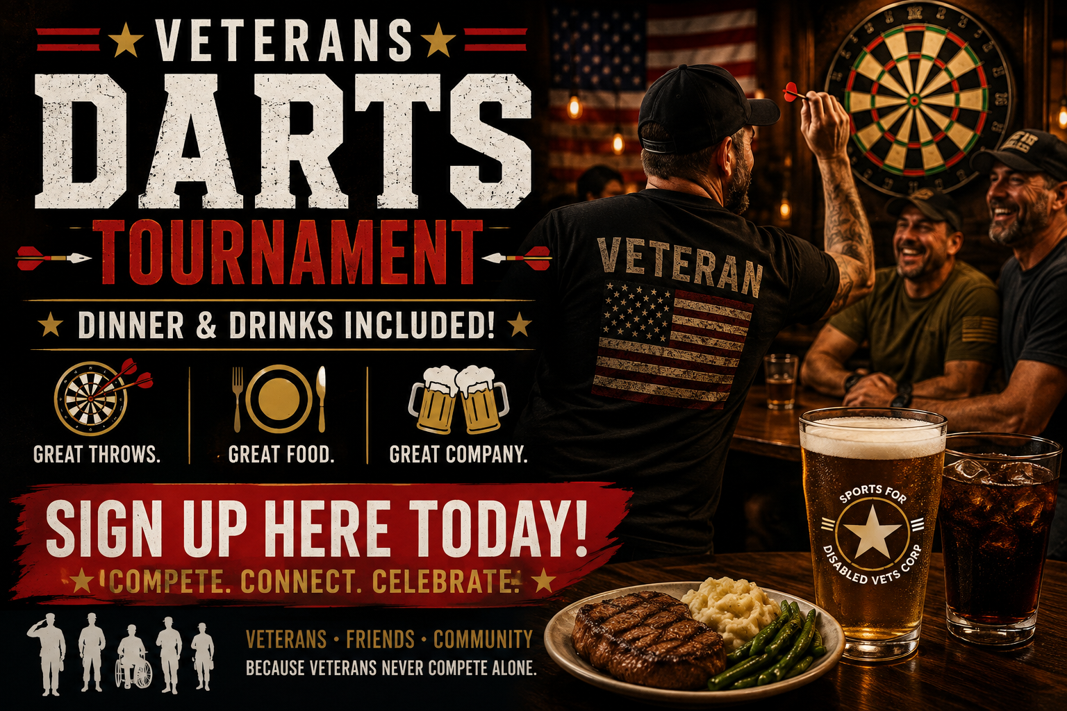 Veterans Dart Tournament
