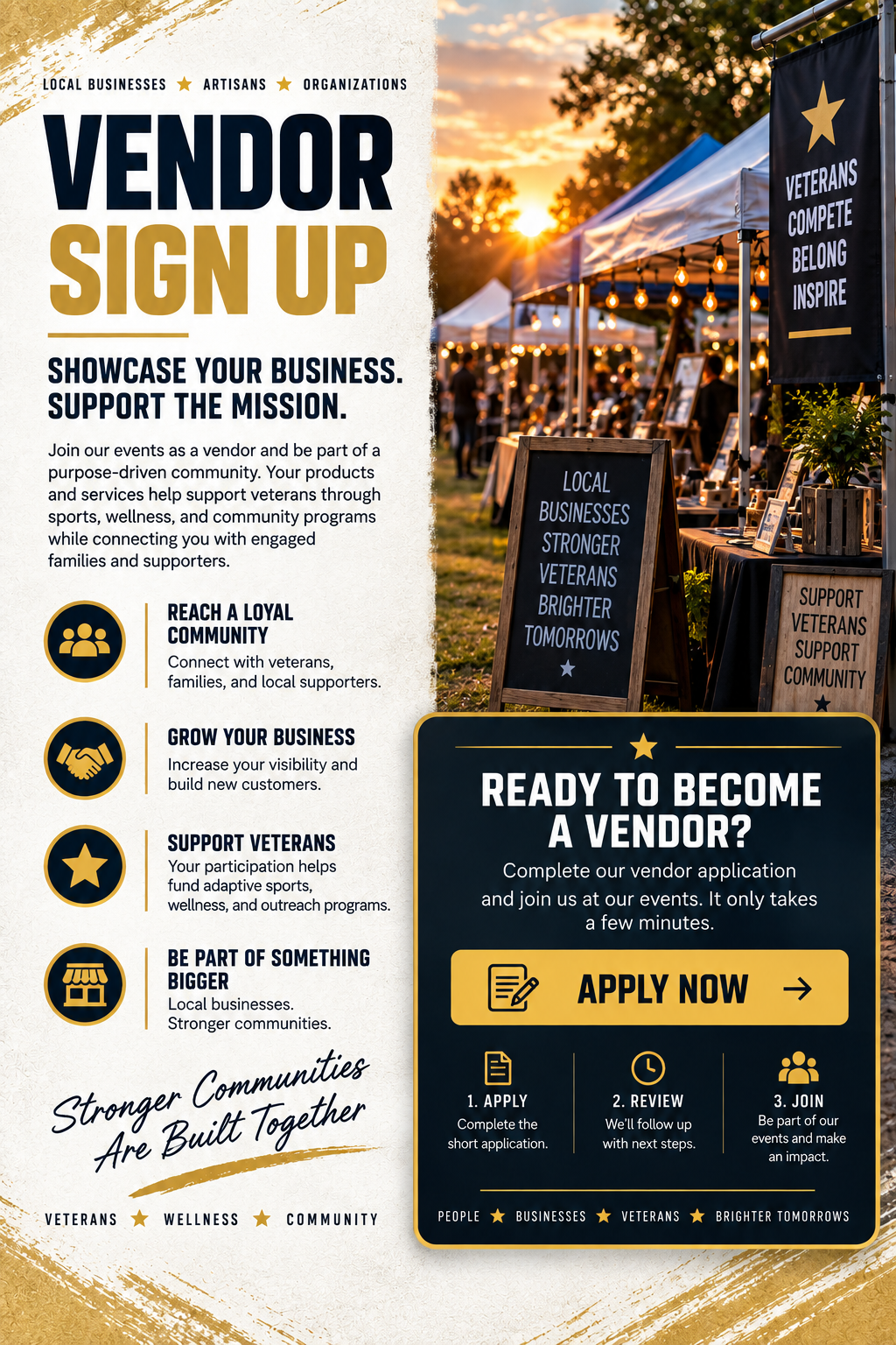 Become a vendor